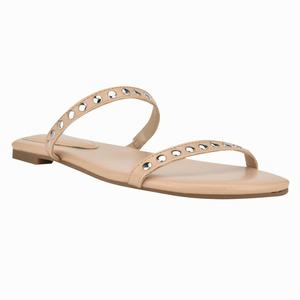 Nine West Brandie Flat Slides - Pink - Ireland (AZ1287659)